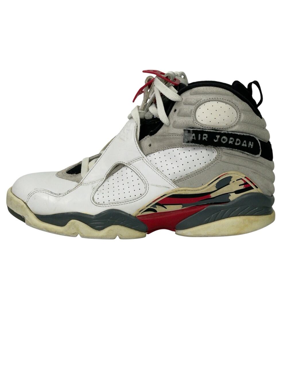 Air Jordan 8 Retro Bugs Bunny Men's White Black True Red Sneakers Shoes Size 9.5